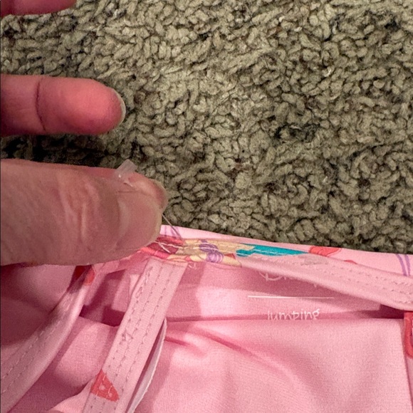 Pink Mermaid Kids Swimsuit - Picture 5 of 6